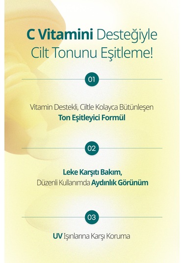 Ton Eşitleyici Leke Karşıtı Güneş Kremi Goodal Green Tangerine Vita C Dark Spot Tone Up Cream Spf50+