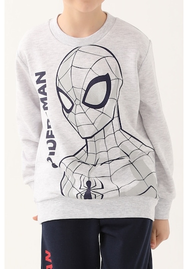 Spiderman Kar Melanj Erkek Çocuk Eşofman Takımı 5274-41275