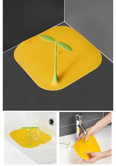 Tineke Gider Kötü Koku Önleyici Palmiye Lavabo Siyah