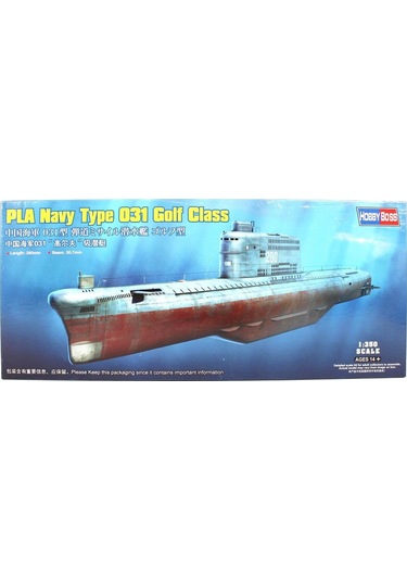 Hobbyboss 83514 1/350 Ölçek Pla Navy Type 031 Golf Class, Denizaltı Plastik Model Kiti