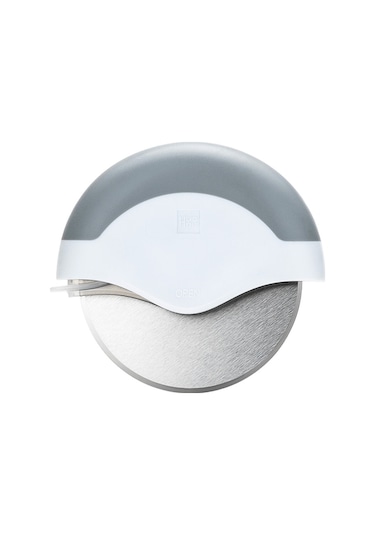 Pizza Dilimleyici, 304 Paslanmaz Çelik, Keskin Tekerlek, Eldivenli Korumalı Kapağı, Ev Mutfak Aleti, Kolay Temizlenir Gri Gri