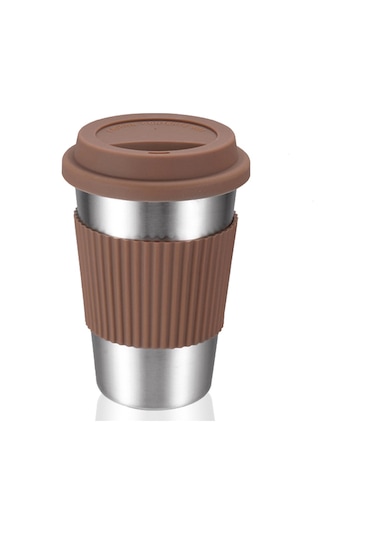 Suofeng 300ml Paslanmaz Çelik Vakumlu Termos Seyahat Bardağı - Kahve Bira İçin Sıcak Soğuk Tutar Kapaklı Taşınabilir Diğer