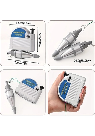 Hightower 19.7ft Otomatik Manyetik Çekmeli Çekül Hızlı Sabit İnşaat Dekorasyon Aleti