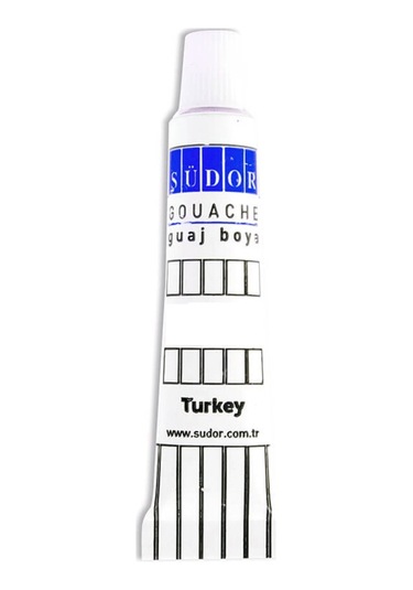 Südor Guaj Boya Tüp Mavi Küçük - 4 Adet Mavi
