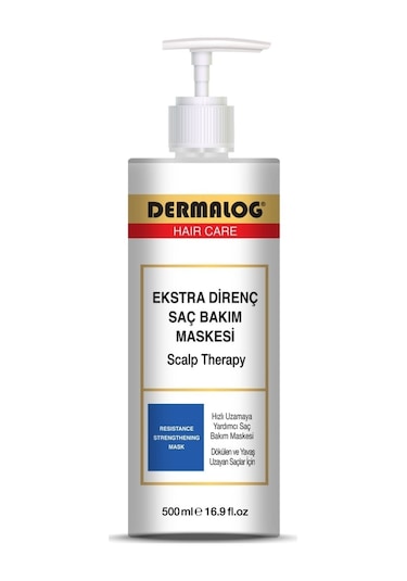 Dermalog Ekstra Direnç Saç Bakım Maskesi 500 ML