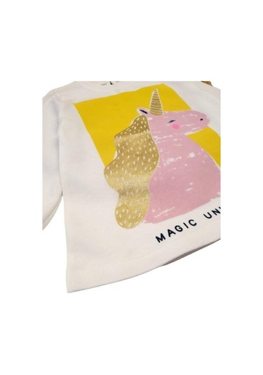 Unicorn Çocuk Sweat Beyaz