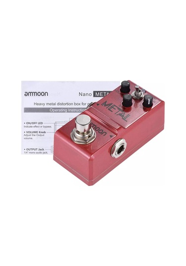 Ammoon Ap-15 Gitar Eq Heavy Metal Distortion Monoblok