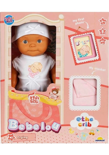 5683 Bebelou Sesli Hoş Geldin Bebeği 30 Cm -sunman