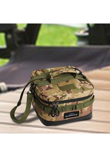 Pazly Yalıtımlı Soğutucu Çanta Termal Park Günlük Kullanım Stil B Çok Renkli