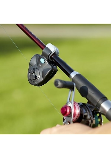 Valkyrie Yüksek Sesli Olta Balık Kamış Alarmı Led Işıklı Klipsli Alarm Evrensel Uyum