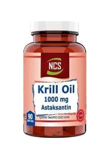 Ncs Krill Oil 1000 Mg Astaksantin 90 Softjel Diğer