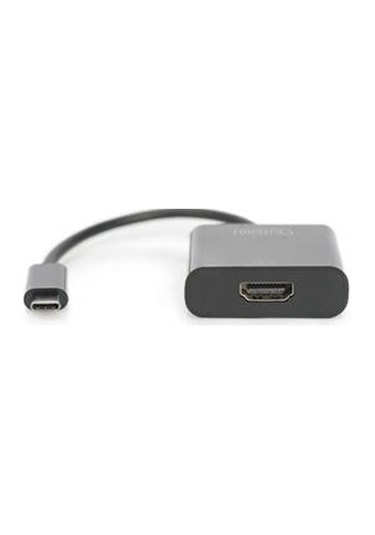 DIGITUS DA-70852 USB TYPE-C 4K HDMI ADAPTÖR HDMI TO TYPE-C ÇEVİRİ