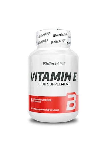 Biotechusa Vitamin E Antioxidants İmmune System - 100 Softgel