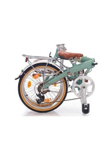 Bianchi 20j Foldıng New Vıntage Katlanır Bisiklet - Celeste Yeşil