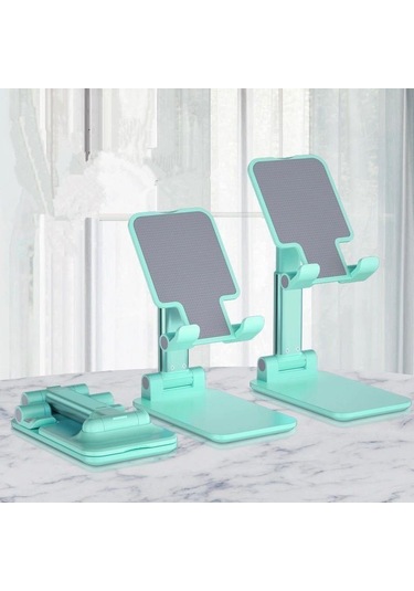 Masaüstü Katlanabilir Telefon Tutucu Ergonomik Yapı Stand