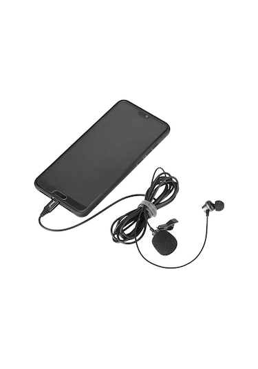 Jmary MC-R6 Type-C Canlı Yayın Yaka Mikrofon - ZORE-260814