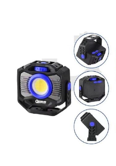 Ht- Arm 2000 Lümen Şarjlı Led Lamba Fener Işıldak