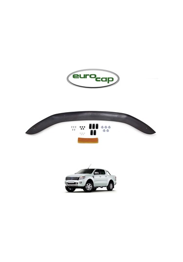 Eurocap Ford Ranger Ön Kaput Koruma Rüzgarlık 3Mm Abs 2011-201