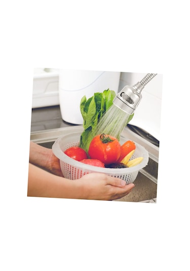 Foytokı 1 Bilgisayar Musluk Duş Püskürtücü Ile Mutfak Musluk Gümüş