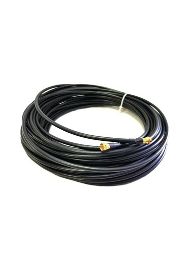 Cablemaster 10Metre Rg6U6 Bakır Anten Kablosu Siyah