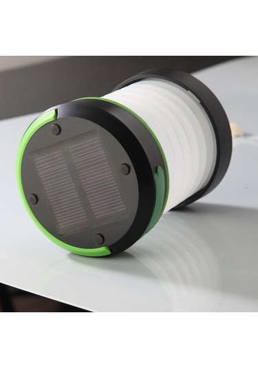 Solar Kamp Led Fener Ve Powerbank 800 Mah - Kırmızı Çok Renkli