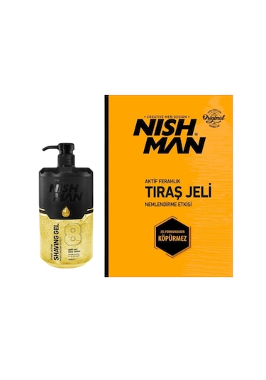 Nishman No:8 Gold One Tıraş Jeli 1 L