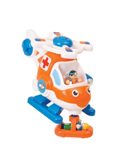 Wow Toys Coastguard Carl - Sahil Kurtarma Helikopteri Carl 10313