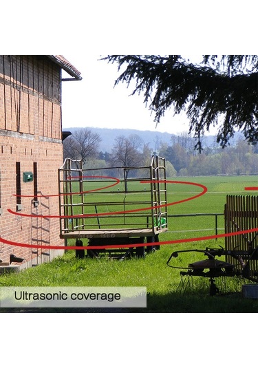 Sones Sk131 Yüksek Güçlü Ultrasonik Elektronik Sıçan Kovucu Analog Alarm Sesi Akıllı Haşere Öldürücü, Ab Fişi