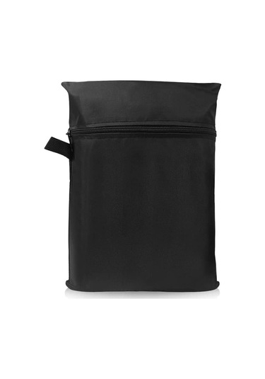 Geeksen Siyah 210d Oxford Kumaş Şemsiye Kılıfı - Güneş Engeli Ve Toz Koruyucu, Güneşten Koruma İşlevi