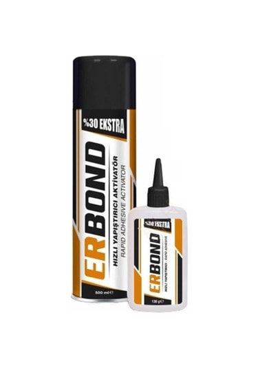 Erbond Hızlı Yapıştırıcı+aktivatör 500 Ml+130gr