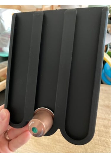 Nespresso Uyumlu Kapsül Tutucu - Siyah