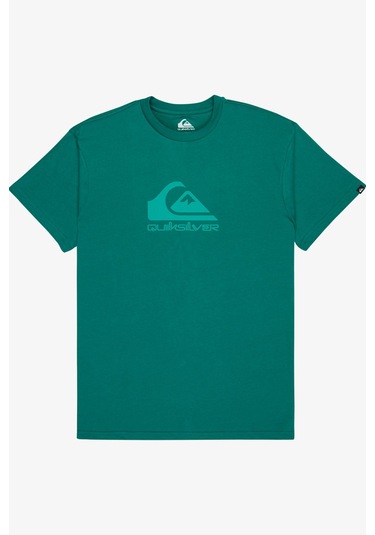 Quiksilver Ev Comp Logo Erkek Tişört Yeşil