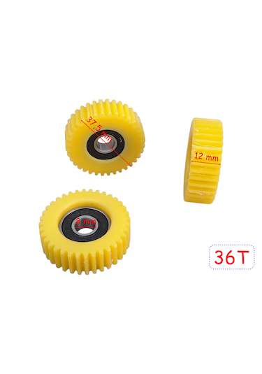 Ebis E-bis Pedal Destekli Dişli 3 Lü Set 36t 12 Mm Kestamit Spr Elektrikli Bisiklet