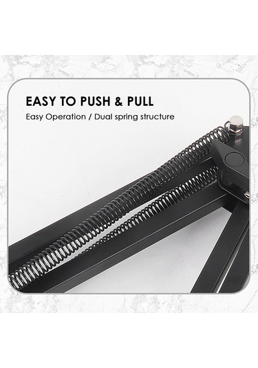 D8 Mikrofon Standı Ayarlanabilir Mikrofon Askı Kolu Şok Montaj Mikrofon Klips Tutucu Canlı Yayın Podcast İçin