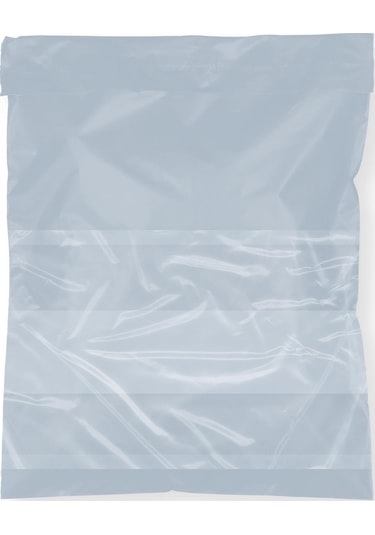 Baskısız Cepli Gri Kargo Poşeti 30x37+5 Cm - 100 Adet