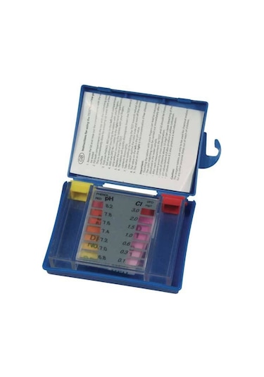 Gemaş Tabletli Test Aleti-Serbest Klor+pH (10 ar adet test ajani