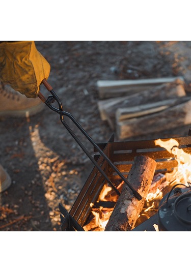 Suntek Kamp Ateşi Maşası 55cm Ateş Çukurları Aletleri Çok Renkli