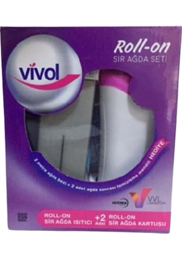 Vivol Roll-On Sir Ağda Isıtıcılı Set