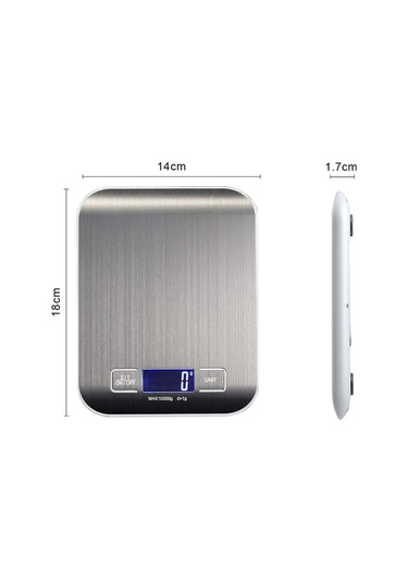 Suntek Mutfak Terazisi Kaymaz Kahve Çekirdekleri Ölçeği Pil-10kg