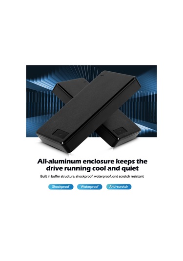 Taşınabilir Harici Hd Sabit Sürücü, 1tb,2tb, 4tb,5tb, Hdd Belleği, Usb3.0, Black 1tb Diğer
