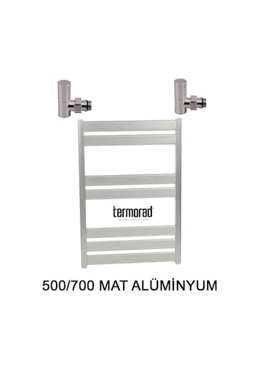 Mat Alüminyum Havlupan 50 x 70 Cm Termorad Petsa Slim +2 Adet Radya