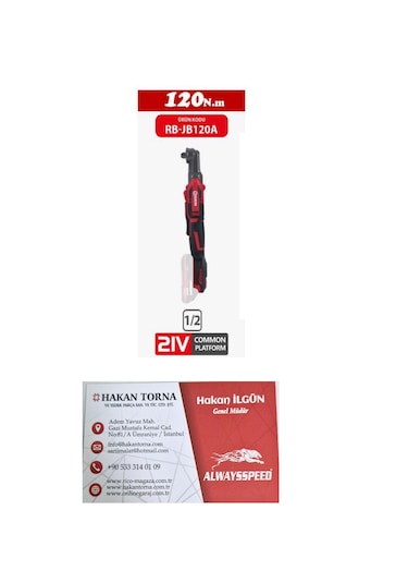 -arm-1/2 Şarjlı Cırcır Somun Sökme Sıkma Aküsüz Model Rb-jb120a