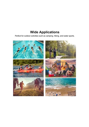 Novahub Yumuşak Su Geçirmez Pvc Çanta - Seyahat & Outdoor Kuru Koruma Sarı Sarı