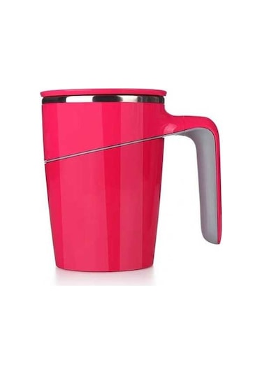 Pazly Ve Vantuzlu Termos Şık Pembe Ofis Modern Ml Düşmeyen Bardak 500 Lv Pembe
