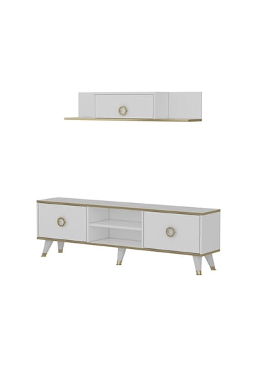 Beyaz Sophia Tv Ünitesi Beyaz