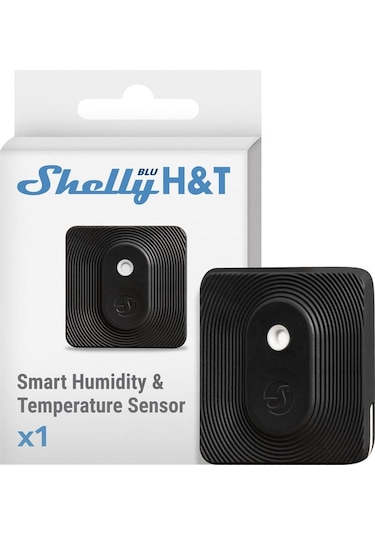Shelly Blu H&t Siyah Bluetooth Sıcaklık Ve Nem Sensörü