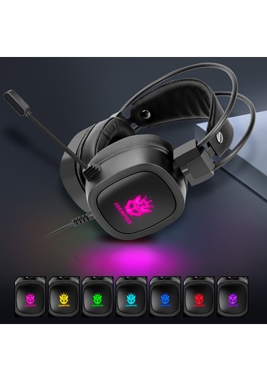 Tenfowee S100 Usb Oyun Kulaklığı - 7.1 Sanal Surround Ses, Gürültü Önleyici Mikrofon Ve Led Aydınlatmalı Profesyonel Oyuncu Kulaklığı