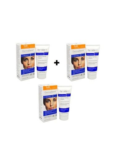 Dermaderm Bitkisel Leke ve Çil Gece Kremi 3 x 100 G