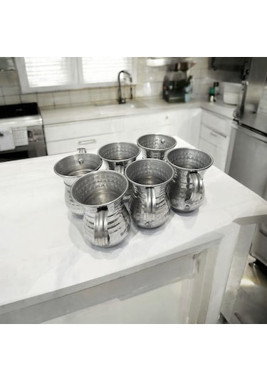 Alüminyum Ayran Bardağı, Büyük Boy, Bakır Görünümlü Bardak, Alümi