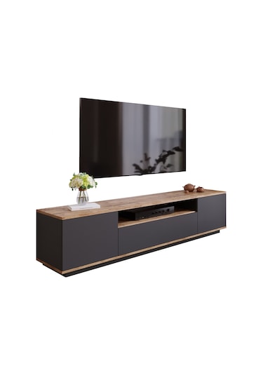 Yurudesign Future Tv Ünitesi Fr7-Aa Çam-Antrasit